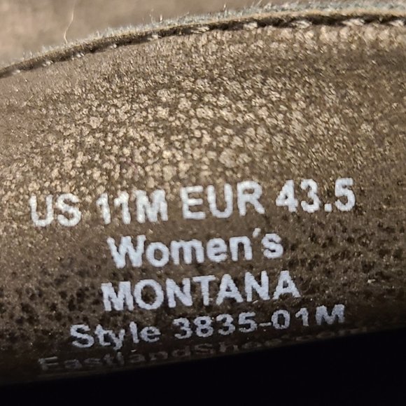 Eastland Montana Womens Brown Driving Loafers Sz 11 EUC - Picture 3 of 7